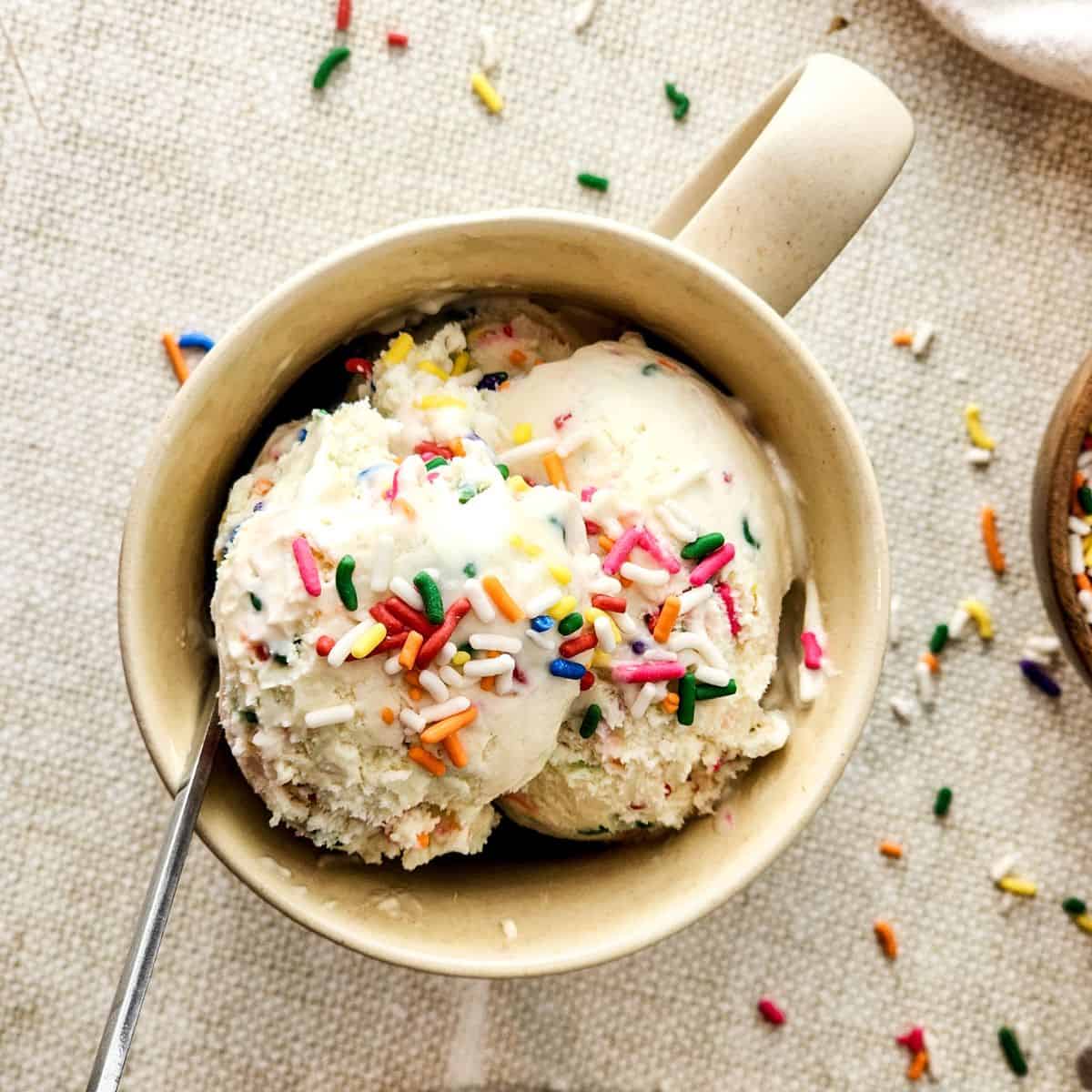 Homemade Birthday Cake Ice Cream: Simple Steps & Key Ingredients